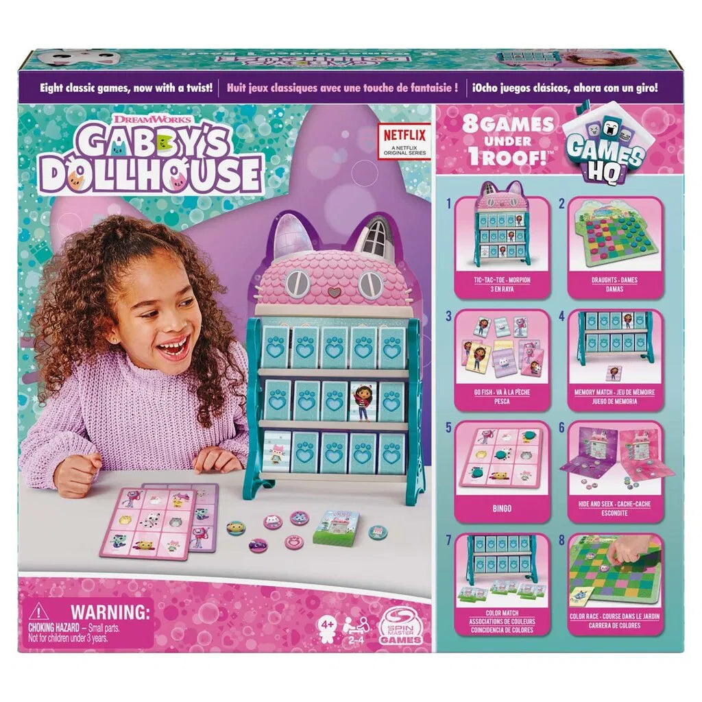 Gabby's Dollhouse 8-in-1 HQ Game